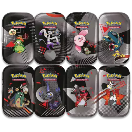 Display Mini Tin - Pokémon - Foudre Noire & Flammes Blanche - EV10.5 - Français