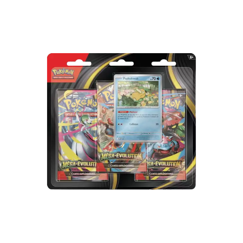 Pokémon - Tripack - Méga-Évolution - ME01 - Français