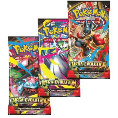 Pokémon - Tripack - Méga-Évolution - ME01 - Français