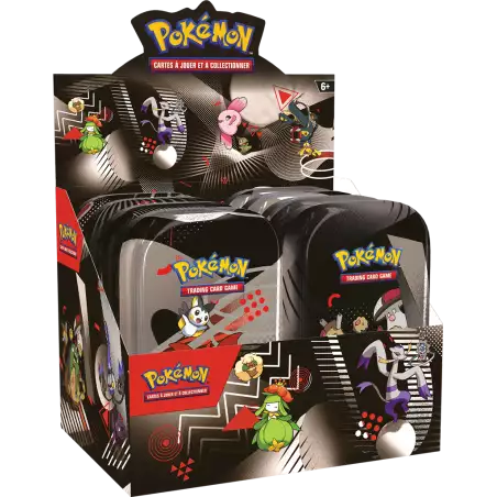 Display Mini Tin - Pokémon - Foudre Noire & Flammes Blanche - EV10.5 - Français