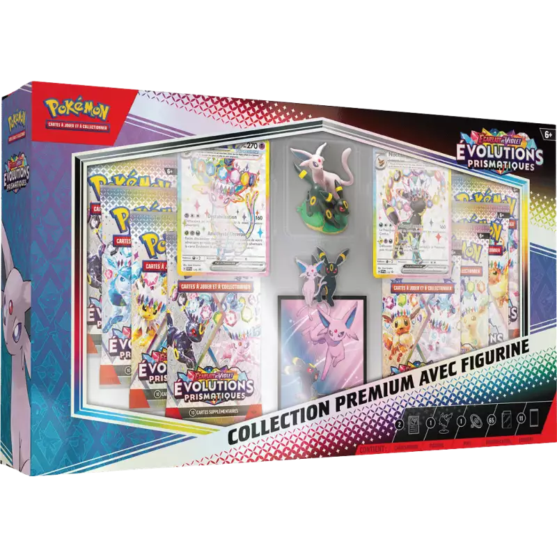Pokémon - Coffret Premium Figurine - Évolutions Prismatiques - Français