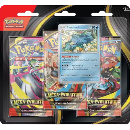 Pokémon - Tripack - Méga-Évolution - ME01 - Français