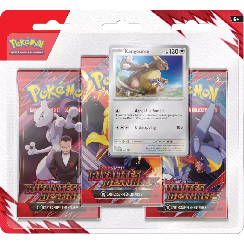 Tripack - Pokémon - Rivalités destinées - EV10 - Français